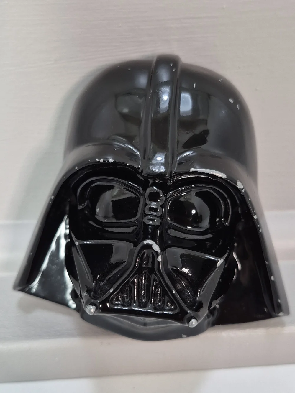Glossy Black Helmet Belt Buckle